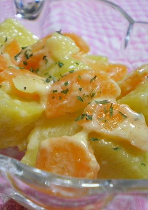 あともう１品！ﾎﾟﾃﾄのﾏﾖ醤油ｻﾗﾀﾞ-レシピのメイン写真