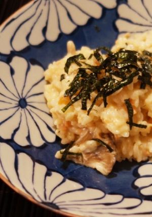 鮭フレークと豆乳で作る ヘルシーリゾット-レシピのメイン写真