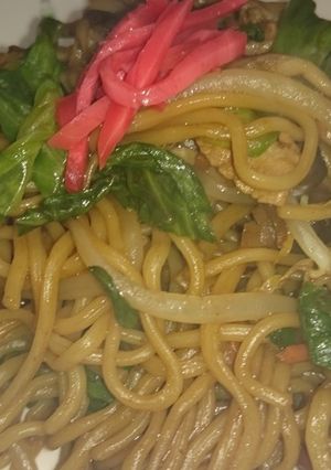お年寄り絶讚シリーズ❗レタス焼きそば❗-レシピのメイン写真