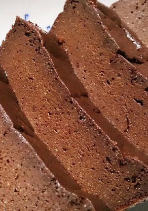 簡単。豆腐で濃厚チョコケーキ-レシピのメイン写真