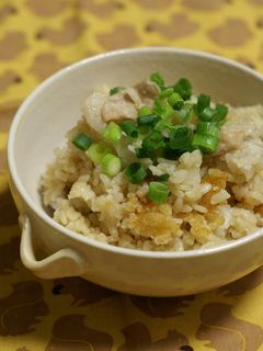 里芋と豚肉の炊き込みごはん-レシピのメイン写真