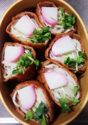 そうめん稲荷弁当-レシピのメイン写真