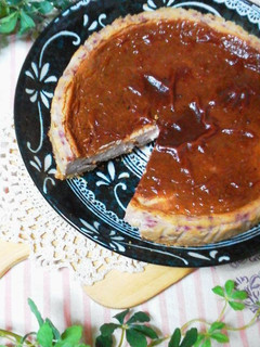 ブルーベリーのベイクドチーズケーキ【覚書-レシピのメイン写真