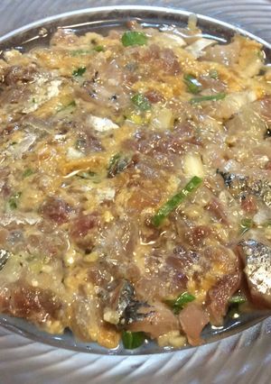 大好物の鯵のなめろう♡お酢かけ♪-レシピのメイン写真