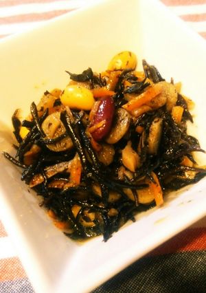 ひじきの煮物-レシピのメイン写真