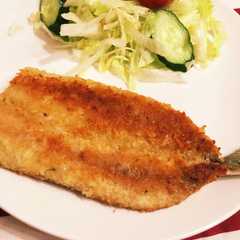 รูปของ フライより超簡単！ヘルシー♡パン粉焼き♪