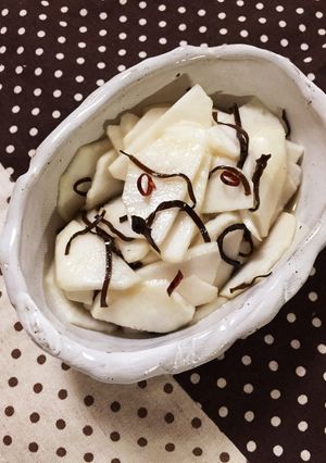 カブと塩昆布の甘酢漬け-レシピのメイン写真