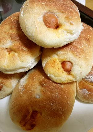 お手軽朝ごはん！ソーセージパン-レシピのメイン写真