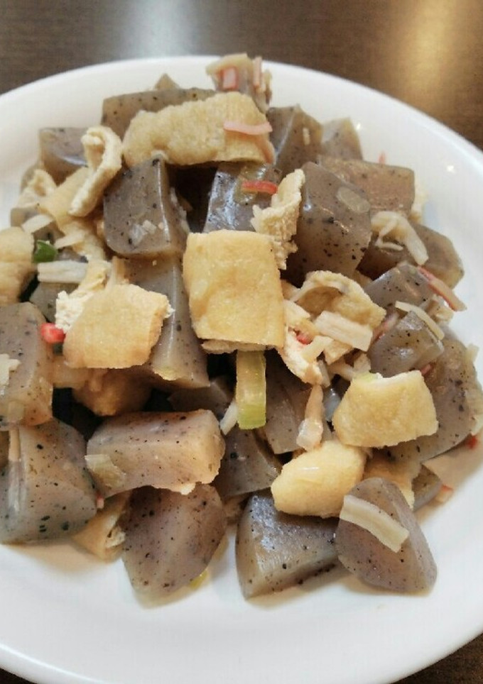こんにゃくと油揚げのうま煮-レシピのメイン写真