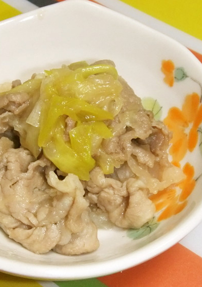 豚こまのすき焼き風-レシピのメイン写真