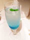 かき氷シロップとカルピスセパレートソーダ