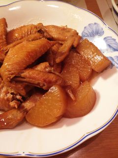 圧力鍋で手羽と大根の煮物-レシピのメイン写真