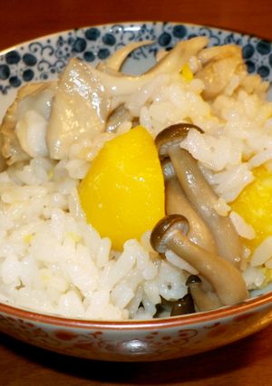 インカのめざめ　しょっつる炊き込みごはん-レシピのメイン写真