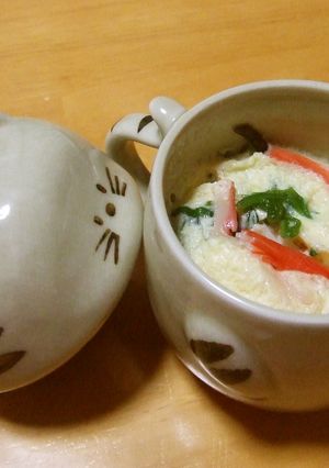 創味シャンタンで簡単茶碗蒸し-レシピのメイン写真