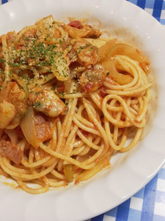 簡単!トマト缶でアサリのパスタ-レシピのメイン写真