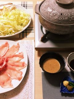 ☆♧豚しゃぶに薄切り白菜&しいたけ♧☆-レシピのメイン写真