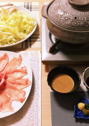 ☆♧豚しゃぶに薄切り白菜&しいたけ♧☆-レシピのメイン写真