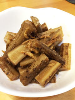 旨味たっぷり ゴボウ煮-レシピのメイン写真