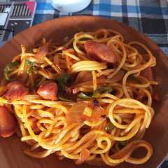 子供が大好き赤いパスタ-レシピのメイン写真