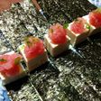 ねぎトロ豆腐 海苔巻風