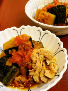 国産さとうきび糖de豚肉トマト南瓜の煮物-レシピのメイン写真