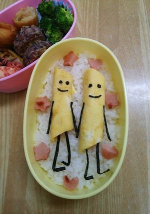 キャラ弁★じゃがポックルのお弁当-レシピのメイン写真