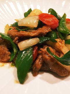 大豆のお肉とピーマンの中華炒め-レシピのメイン写真