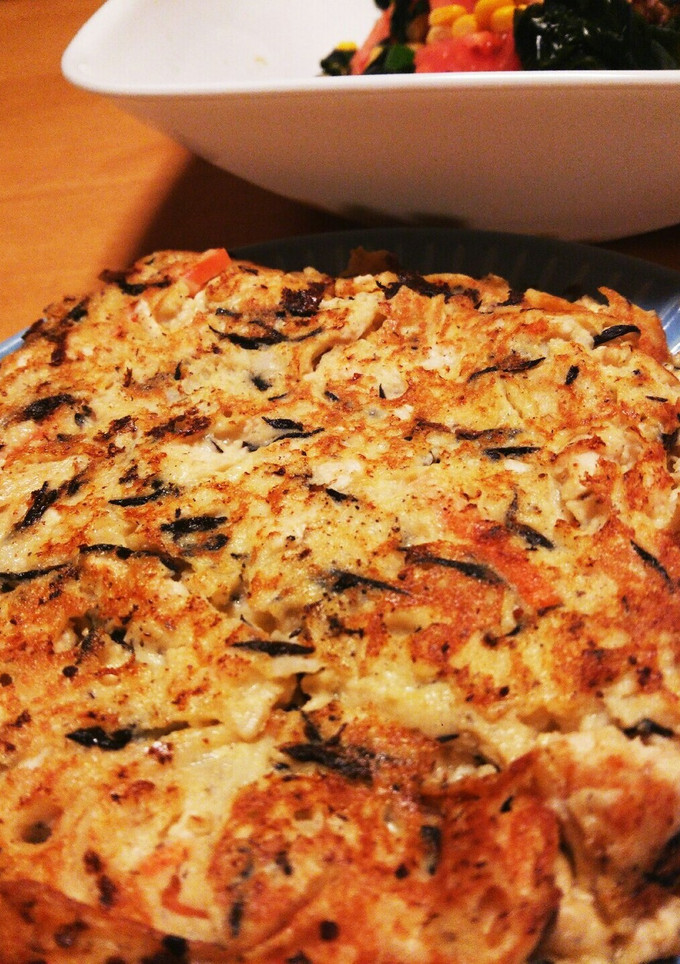 切り干し大根とひじきのお好み焼き!!-レシピのメイン写真