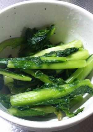 野沢菜の浅漬け(裏技調味料アリ)-レシピのメイン写真