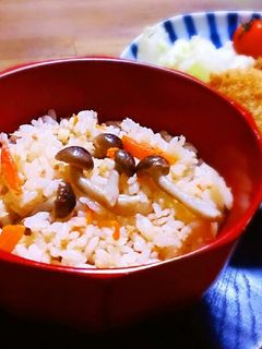 お手軽!鮭フレークの炊き込みご飯-レシピのメイン写真