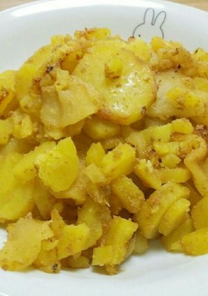 秋の味覚♪リンゴとサツマイモの重ね煮-レシピのメイン写真