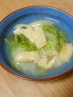 白菜と油揚げのあんかけ♡-レシピのメイン写真