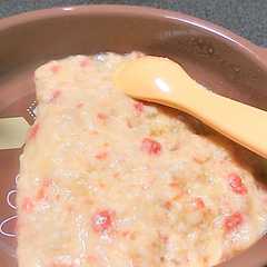 離乳食　鶏挽き肉のシチュー風-レシピのメイン写真