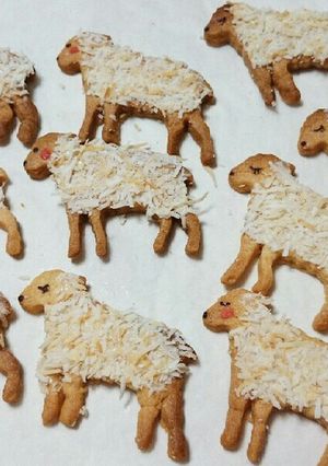 羊クッキー-レシピのメイン写真