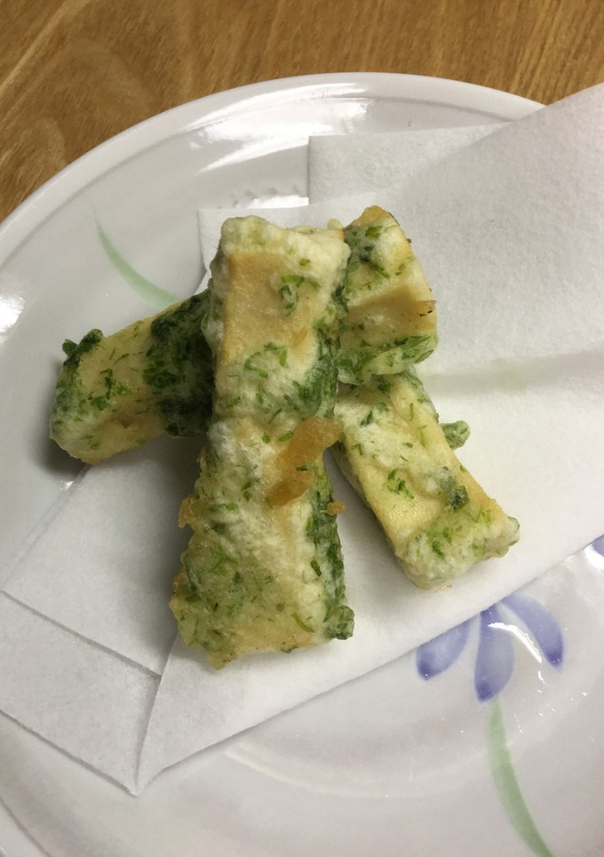 こうや豆腐で磯辺揚げ-レシピのメイン写真