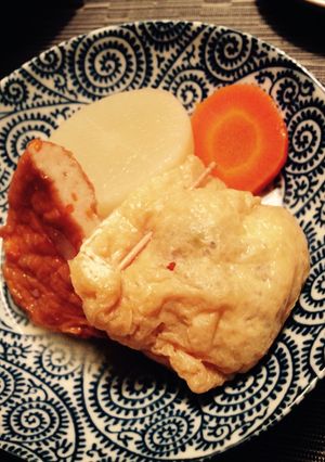 大豆のお肉でヘルシー巾着-レシピのメイン写真