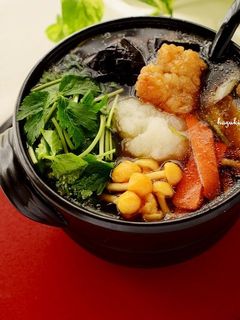 から揚げリメイク☆具沢山みぞれ鍋-レシピのメイン写真