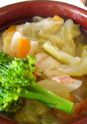 □■食物繊維でお腹スッキリ！すぅぷ■□-レシピのメイン写真