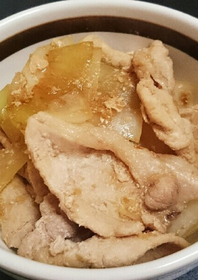 生の生姜が決め手！豚の生姜焼き-レシピのメイン写真