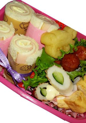 ロールサンドイッチのお弁当☆-レシピのメイン写真