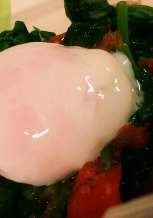 温野菜～ほうれん草&トマト～-レシピのメイン写真