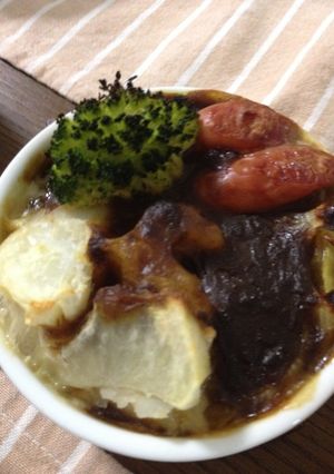 焼きカレーココットカマン-レシピのメイン写真