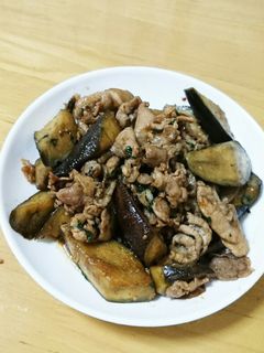 簡単☆時短☆ナスと豚肉の大葉炒め‼‼-レシピのメイン写真