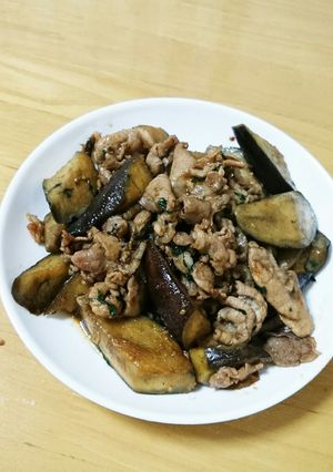簡単☆時短☆ナスと豚肉の大葉炒め‼‼-レシピのメイン写真