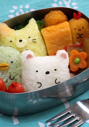 すみっコぐらしのキャラ弁-レシピのメイン写真