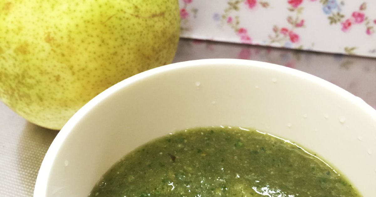 ラフランスと小松菜のスムージー☆*+ by haruru✳︎ 【クックパッド