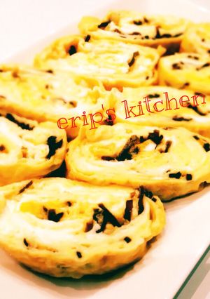 塩こんぶ♡卵焼き-レシピのメイン写真