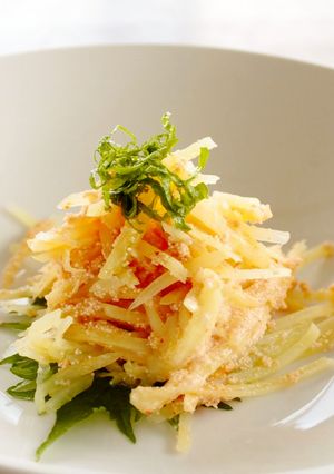 レンジでじゃがいもと辛子明太子のパスタ風-レシピのメイン写真