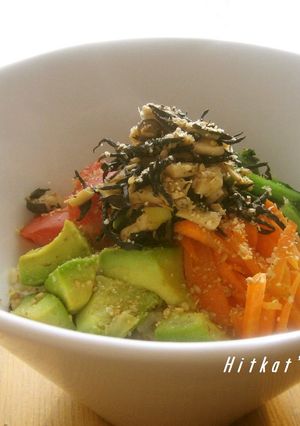 発芽米で✿簡単満足ビビンバ丼-レシピのメイン写真