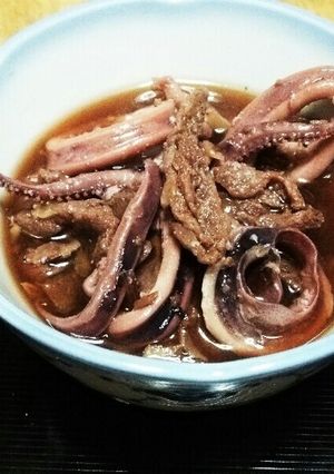 大豆のお肉で！イカが？-レシピのメイン写真